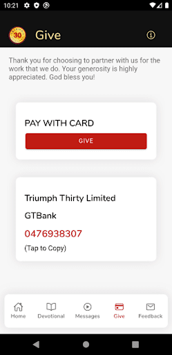 Triumph30 Screen 3