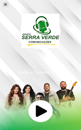Android application Rádio e Tv Serra Verde screenshort