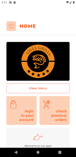 Android application Gills Grills NE22 screenshort