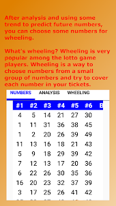 Canada Lotto 649 Skip #, Wheel