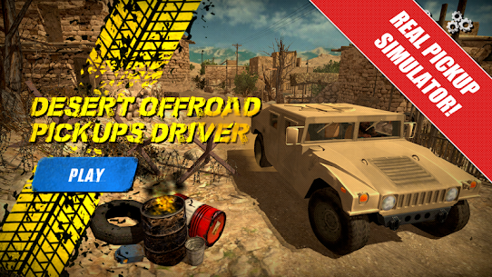 Free Desert Offroad Pickups Driver Apk Download 2021 3