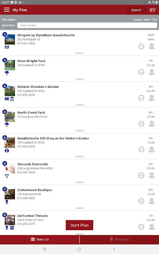 Screenshot of Visit Goodlettsville