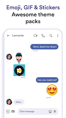 Message App: シンプル smsメッセンジャーのおすすめ画像3