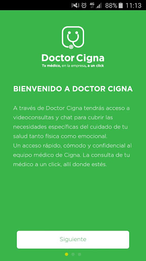 Android application Doctor Cigna screenshort