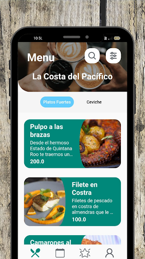 La costa del pacífico Screen 3