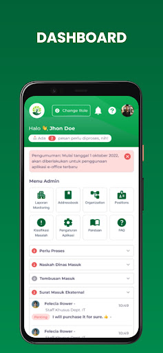 Android application Asme Perhutani screenshort