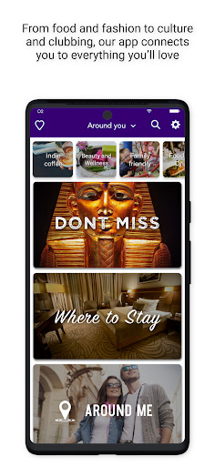 The Discover App Screen 2
