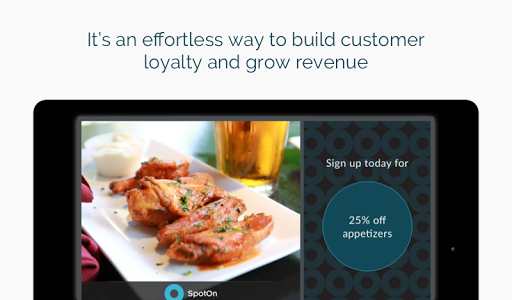 Android application SpotOn Business Kiosk screenshort