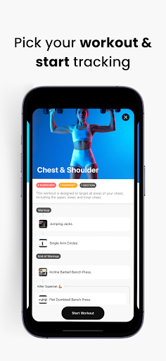 Screenshot of HubFit