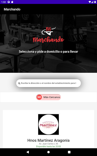 Marchando Screen 3