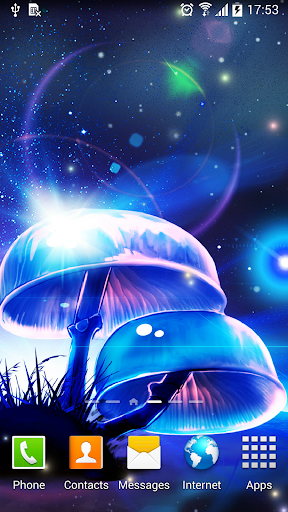 Magic Mushroom Live Wallpaper
