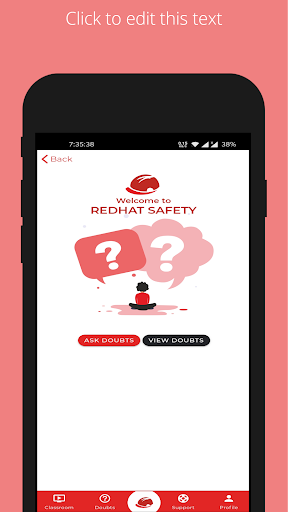 Redhat Safety -Training Portal Screen 3