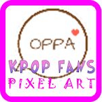 Cover Image of ダウンロード KPOP Fans - Pixel Art  APK