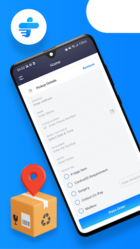 Android application XpressRx Delivery screenshort