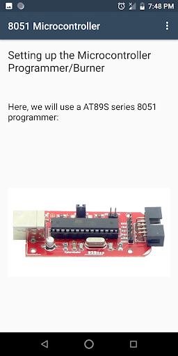 8051 Microcontroller Programmi Screen 3