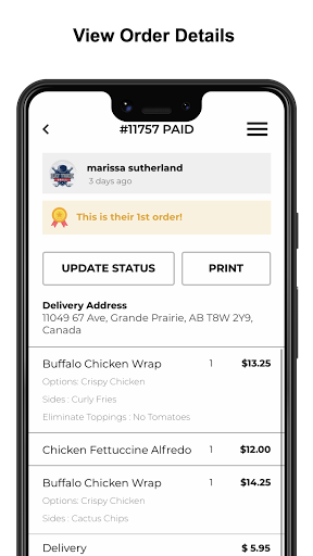 Android application Chow Local Manager screenshort