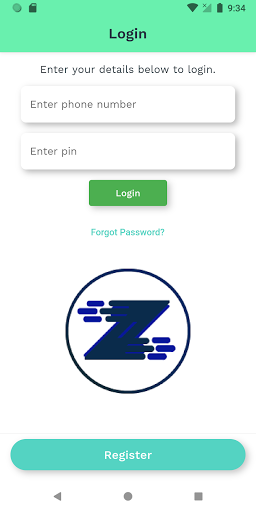 Android application MyZaca screenshort