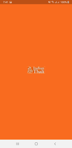 Android application Indian Thali Indisches screenshort