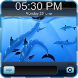 3D Fish Go Locker Theme icon