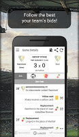 screenshot of +Soccer - Live Scores