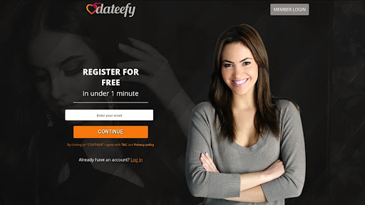Android application dateefy - flirt & chat app screenshort