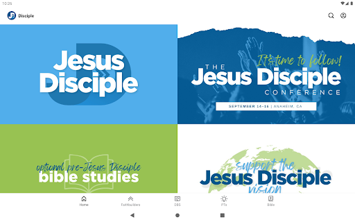 Screenshot of Jesus Disciple