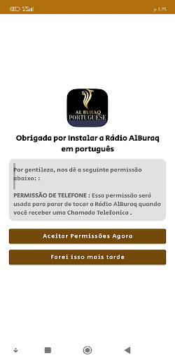 Rádio Al-Buraq em português Screen 3