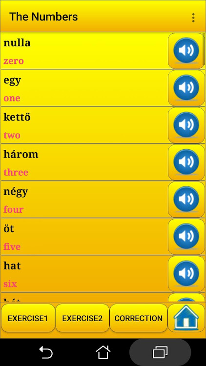 Learning Hungarian language - 15 - (Android)