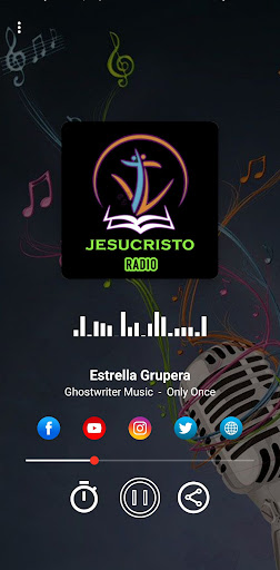 Android application Jesucristo Radio screenshort