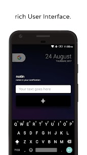 notin – notes in notification 2
