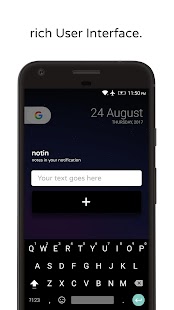 notin - notes in notification Screenshot