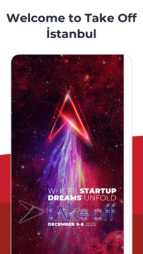 Android application Take Off İstanbul 2023 screenshort