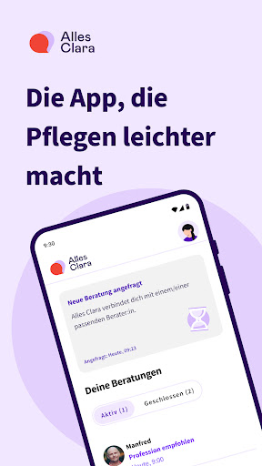Android application Alles Clara screenshort