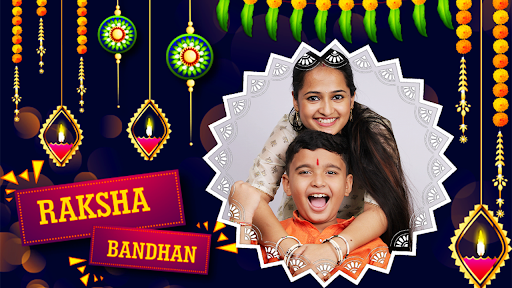 Android application Rakhi Photo Frame 2023 & Maker screenshort
