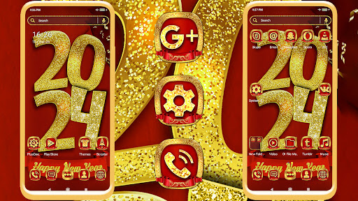 Android application 2024 Happy NewYear Theme screenshort