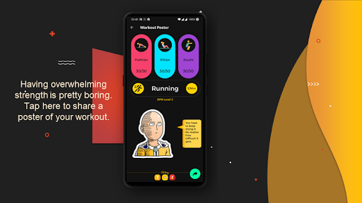 OPM Challenge Workout Tracker Screen 3