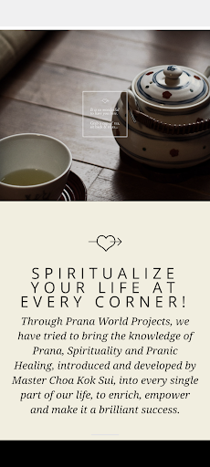 Prana World | Mindful Living Screen 2