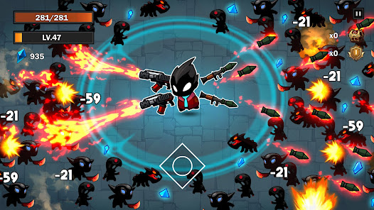 Captura de Pantalla 1 Shadow Survival: Disparos android