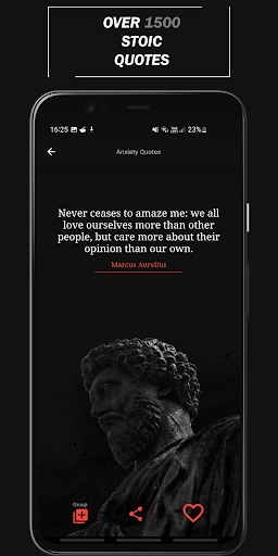 Android application Stoic Antidote: Stoic Quotes screenshort