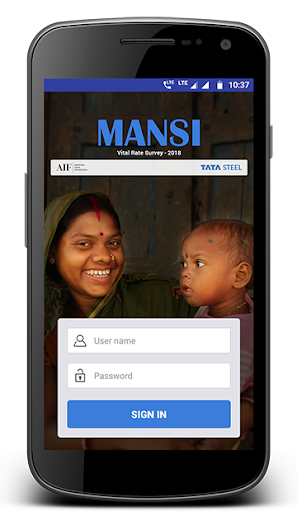 Android application Mansi VRS screenshort