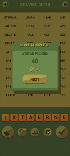 Words Picker Screen 3