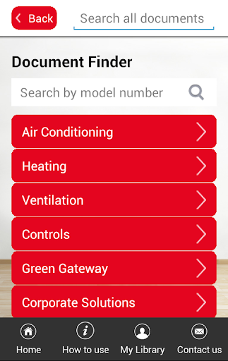 Mitsubishi Electric UK Library Screen 3