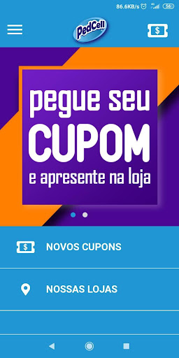 Android application PedCell screenshort