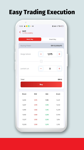 OCBC Sekuritas ONE Trade Screen 2