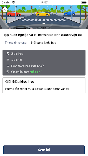 Android application Đào tạo Obot screenshort