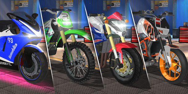 Motorcycle Real Simulator APK MOD (Oro Ilimitado) 2