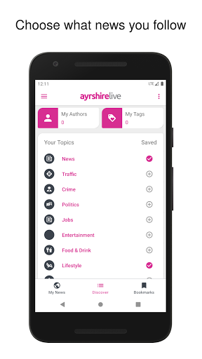 Ayrshire Live Screen 3