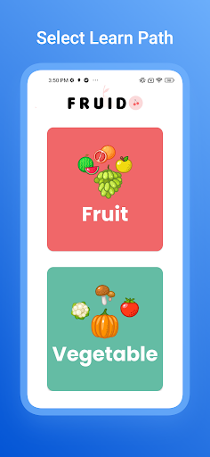 Fruido - Learn Audio Card Screen 2