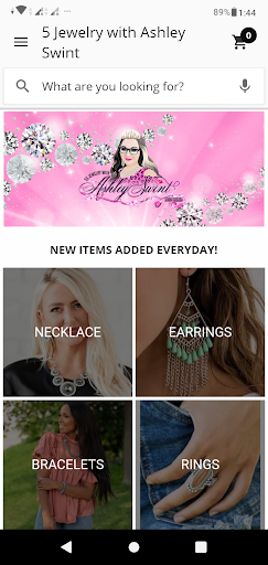 Android application 5 Jewelry with Ashley Swint screenshort