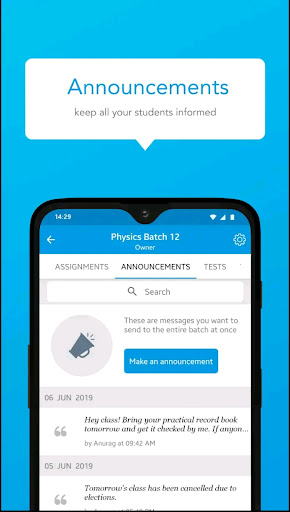 Android application GROW with MG screenshort